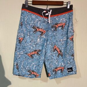 Quiksilver Men's Ghetto Yoke 19" Boardshort swim shorts size 29